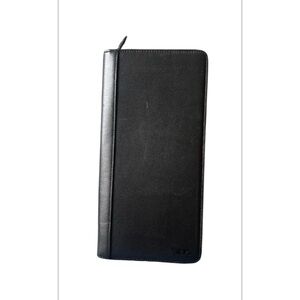 TUMI leather travel wallet